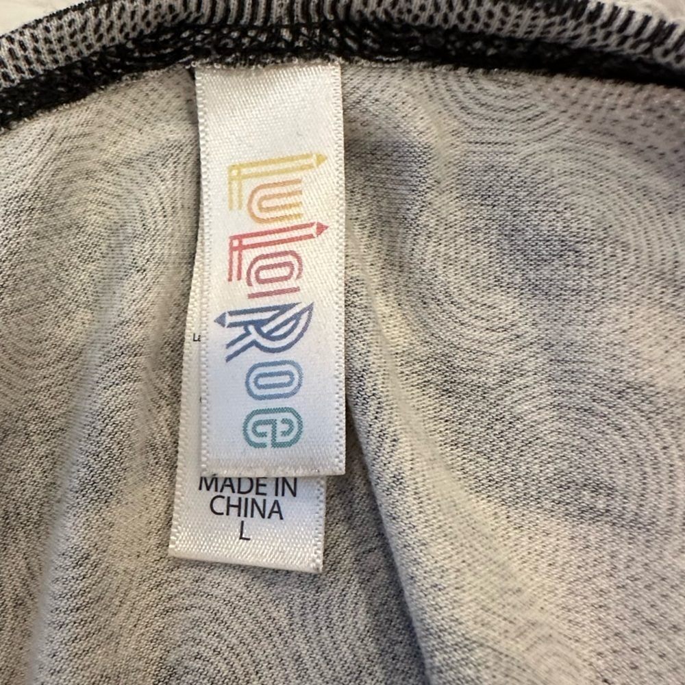 LuLaRoe Long Sleeve Top L - Picture 3 of 5